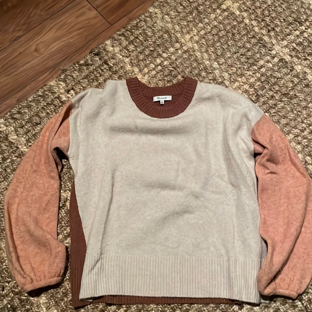 Madewell Colorblock Sweater